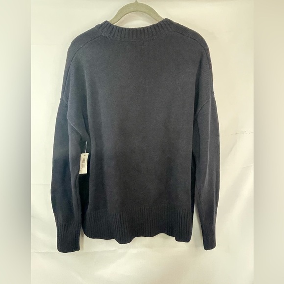 NWT Daily/Ritual 100% cotton sweater. This is Navy Blue. Size Small - Picture 2 of 4